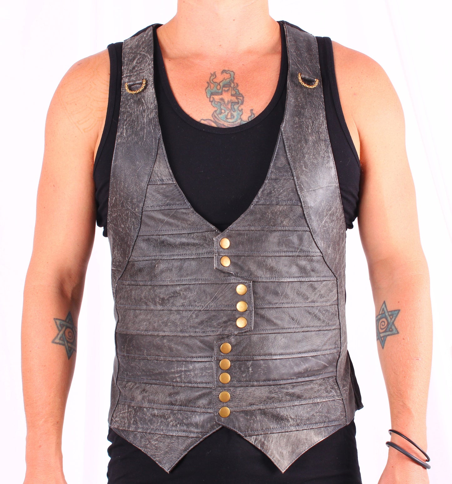 Lone Rider Pleated Vest