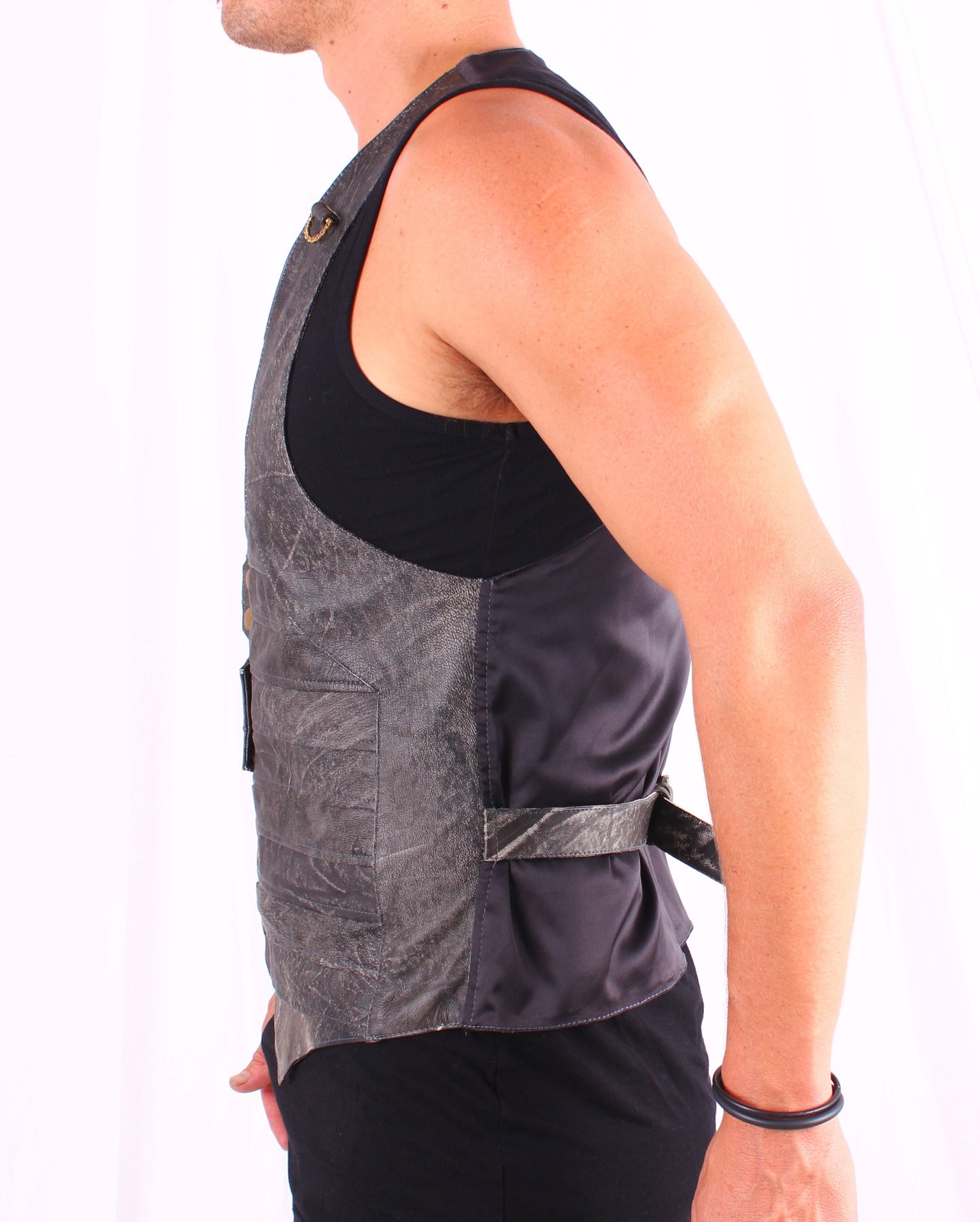 Lone Rider Pleated Vest