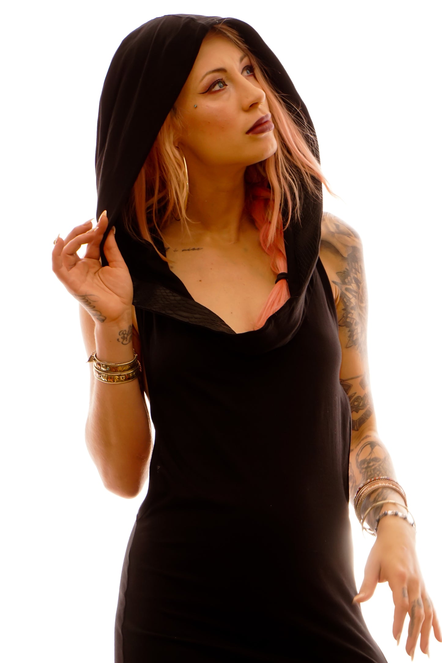 Unisex Viper Priest/ess Hooded Dress/Tunic